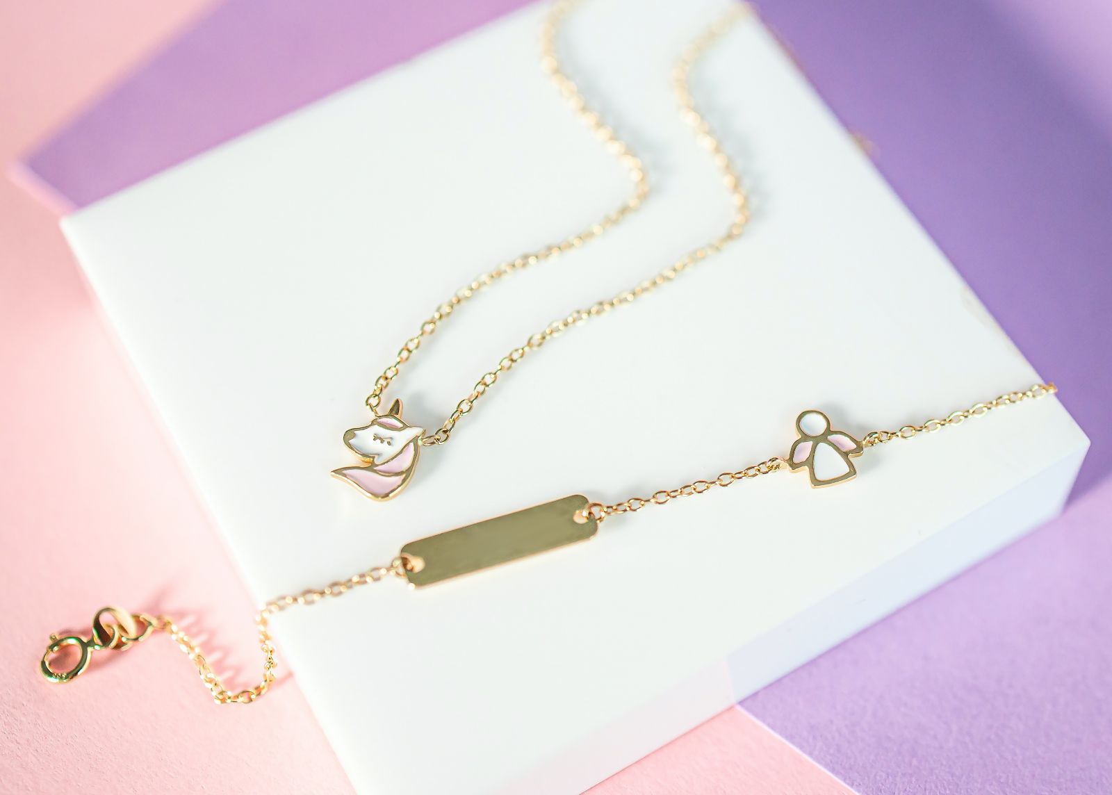 Златни детски гривни 14K &ndash; различни модели, ASTO Gold